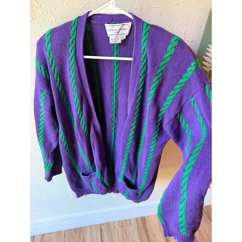 Vintage Adrienne Vittadini Sport Cardigan